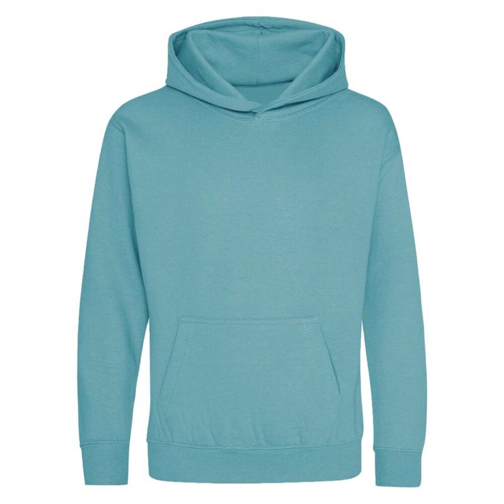 Awdis Childrens/Kids Heather Hoodie / Seafoam
